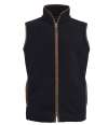 BK525 4221 Brook Taverner Unisex Cincinnati Fleece Gilet Gunmetal colour image